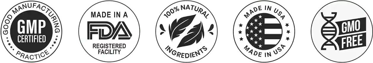 AlkaSlim quality certification badge